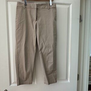 Share Size 6P Liz Claiborne Jackie cropped khaki pant
